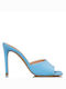 Envie Shoes Mules με Λεπτό Ψηλό Τακούνι σε Γαλάζιο Χρώμα