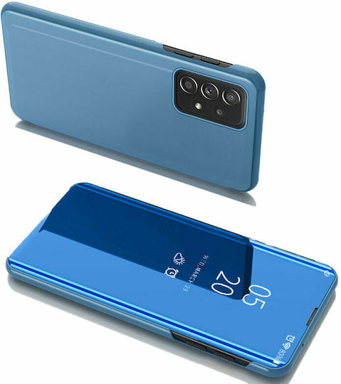 Hurtel Clear View Book Plastic Blue (Galaxy A53)