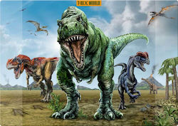Die Spiegelburg Suport pentru birou Single Plastic T-Rex Multicolor 38x53cm