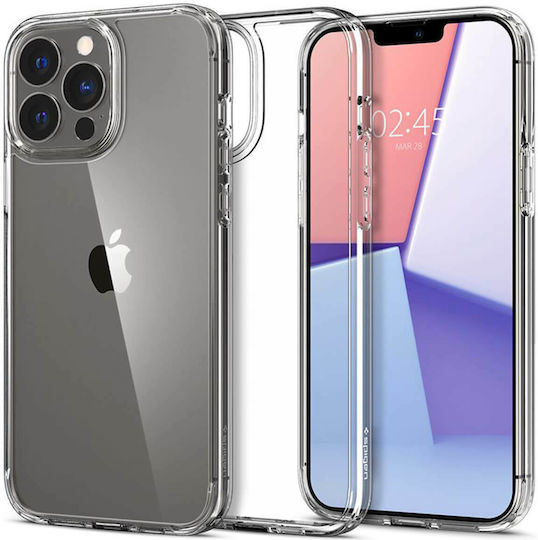 Spigen Crystal Hybrid Back Cover Silicon Transparent (iPhone 13 Pro Max)
