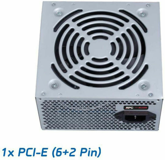 RPC 600W Сив Компютърно захранване Пълен кабел (54100)
