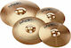 Paiste Cymbals' Set 201 Bronze (14" Hi-Hat, 16" Crash, 20" Ride)