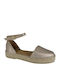 Women's Leather Espadrilles Ammos