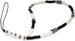 Guess Phone Strap Heishi Beads Каишка за китката за мобилни телефони Черен GUSTBCKH Guess Phone Strap Heishi Beads Каишка за китката за мобилни телефони Черен GUSTBCKH
