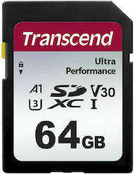 Transcend SDXC 64GB Class 10 U3 V30 A2 UHS-I