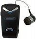Andowl Q-EH621 In-ear Bluetooth Handsfree Earphone Lapel Black