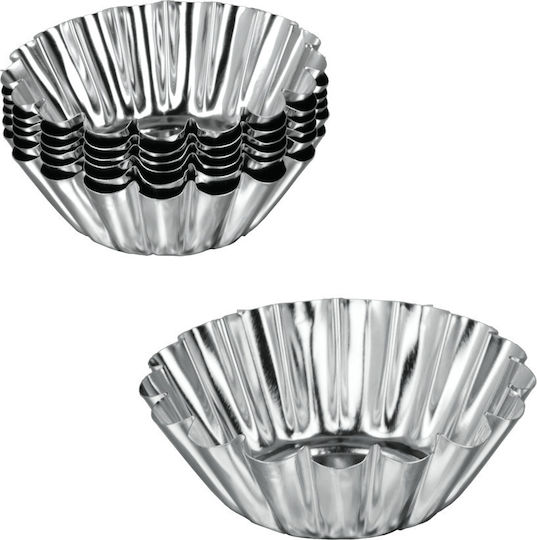 No Coating Aluminum Halva Baking Pan Ν1 8.5x8.5x4.5cm