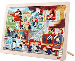 Wooden Kids Puzzle Βοήθεια Φωτιά! 100pcs for 4++ years Toi World