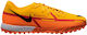 Nike Phantom GT2 Academy TF Χαμηλά Ποδοσφαιρικά Παπούτσια με Σχάρα Πορτοκαλί