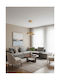 GloboStar Venom Pendant Light Gold 46x46cm
