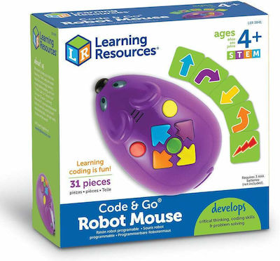 Learning Resources Εκπαιδευτικό Παιχνίδι Ρομποτικό Ποντικάκι για 4+ Ετών