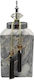 Karvounis Decorative Vase Jar Multicolour 14x14x32cm