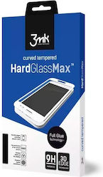 3MK HardGlass Max Full Face Tempered Glass Μαύρο (Xiaomi 12)