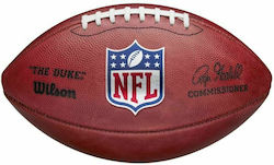 Wilson NFL Duke Official Μπάλα Rugby Καφέ