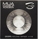 MUA Lashes Volume Impact Βλεφαρίδες 110 Μαύρες
