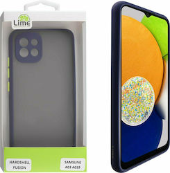 Lime Hardshell Camera Guard Blue with Yellow Keys (Galaxy A03) Lime Hardshell Camera Guard Blue with Yellow Keys (Galaxy A03)