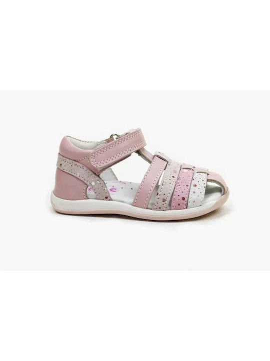 Copii pantofi din piele cizme Arties Girl Pink