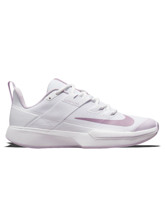 Nike Vapor Lite Γυναικεία Παπούτσια Τένις για Σκληρά Γήπεδα White / Amethyst Wave / Doll