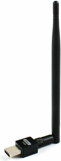 Andowl Q-A220B USB Network Adapter with Wireless Wi-Fi Connection 900Mbps and Detachable Antenna