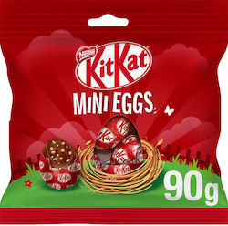 Kit Kat Mini Eggs Πασχαλινό Σοκολατένιο Αυγό Γάλακτος 90gr