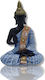 Decorative Buddha Thai polyresin Buddha 25,5x18x11cm