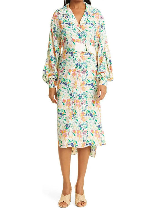 Daisy Rings Summer Midi Dress Wrap Floral