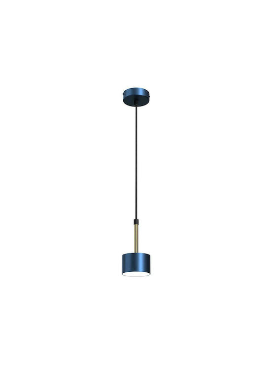 Milagro Arena Pendant Light Single-Light for Socket GX53 Blue