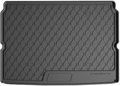 Lampa Trunk Mats Tray Type 1pcs from Rubber for Peugeot 2008 2008 Black