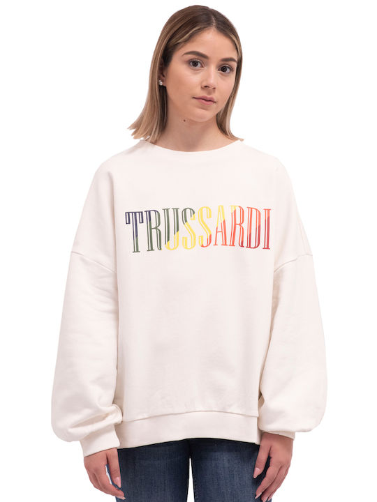Trussardi Women's Sweatshirt White