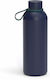 Ekobo Stainless Steel BPA Free Thermos Bottle 500ml Midnight Blue With Loop