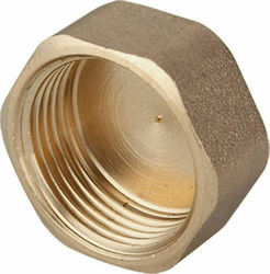 Interflex Female Cap Brass 1" 151394