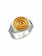 Women's Ring from Silver Gold Plated