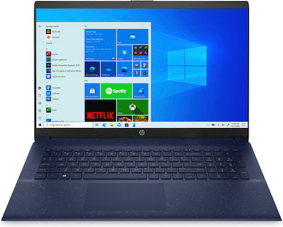 HP 17-cp0002nv 17.3" IPS FHD (Ryzen 5-5500U/8GB/256GB SSD/W10 Home) Evening Blue (GR Keyboard)