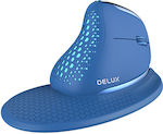 Delux M618XSD Magazin online Ergonomic Bluetooth Vertical Mouse Albastru