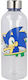 PCMerch Sonic Παιδικό Παγούρι Πλαστικό με Βιδωτό Καπάκι Non Spill Μπλε 850ml