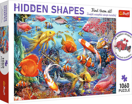 Verborgene Formen Sammlung Unterwasserleben Puzzle 2D 1000 Teile