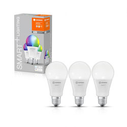 Ledvance Smart Λάμπες LED 14W για Ντουί E27 RGBW 1521lm Dimmable 3τμχ