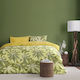 Kocoon Raellia Coverlet Single Cotton Green 160x245cm
