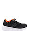Evolite Amf II Παιδικά Sneakers με Σκρατς Μαύρα