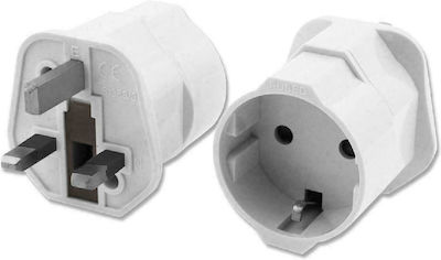 Powertech Greek to English Plug Adapter