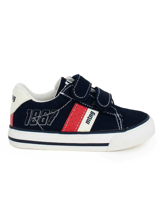 MTNG Kids Sneakers with Scratch Navy Blue