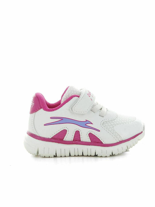Παιδικά Sneakers με Σκρατς Λευκά