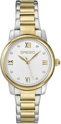 Gregio Louise Watch with Metal Bracelet Gold