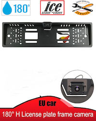 Waterproof Car Reverse Camera with License Plate Frame and Night Vision Universal