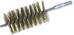 Jaz Round Metallic Chimney Cleaning Brush J-L1F1301D with M6 Τhread Ø13mm