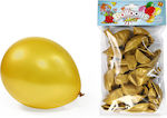 Set 25 Ballons Latex Gold