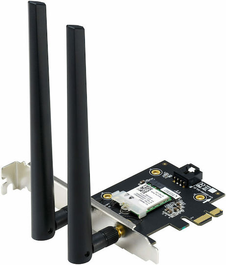 Asus Безжична мрежова карта Wi‑Fi 6 - Wi‑Fi 6 (1800Mbps) PCI-e