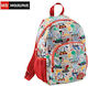 Miquelrius Roar School Bag Backpack Elementary, Elementary Multicolour with Water Bottle Holder 15Liters