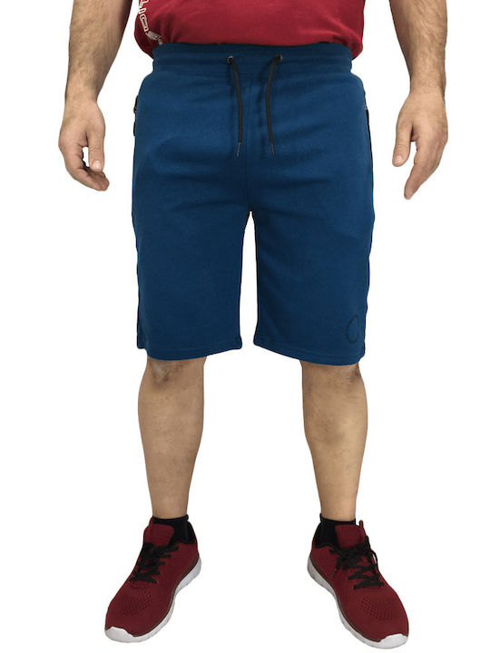 Double Sportliche Herrenshorts Petrol