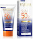 Eveline Whitening Sun Protection Αντηλιακή Κρέμα Προσώπου SPF50 50ml